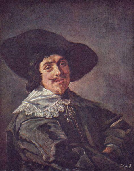 Frans Hals Bildnis eines jungen Mannes in gelbbraunem Rock. oil painting image